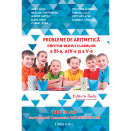 Probleme de aritmetica 111 de teste pentru clasele 3 4 5 - Alice Anita