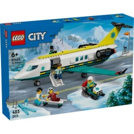 LEGO City. Avion-ambulanta pentru urgente 60465 403 piese