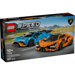 LEGO Speed Champions. Lamborghini Revuelto si Huracn STO 77238 607 piese