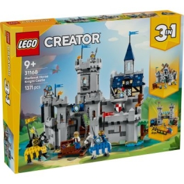LEGO Creator. Castel medieval cu cai si cavaleri 31168 1371 piese