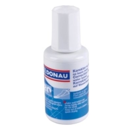 Fluid corector Donau 20 ml pe baza de apa aplicator cu burete
