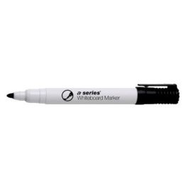 Marker pentru tabla A-series varf rotund 2 mm negru