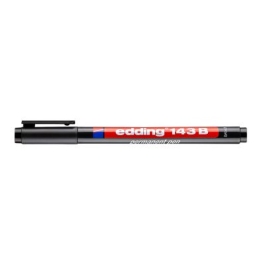 Marker permanent Edding 143 OHP varf 3 mm negru