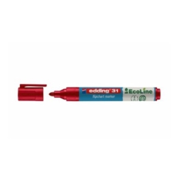 Marker flipchart Edding Ecoline 1. 5-3 mm rosu