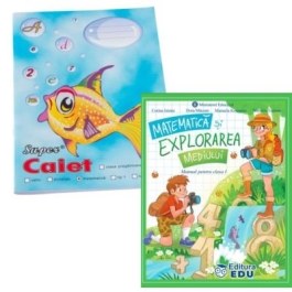 Pachet Caiet Pestisor matematica A5 48 file Casa Tipografica si Manual Matematica si explorarea mediului pentru clasa 1 - Corina Istrate