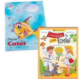 Pachet Caiet tip 1 Pestisor A5 32 file Casa Tipografica si Manual Comunicare in limba romana pentru clasa 1 - Corina Istrate