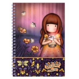 Caiet A4 Gorjuss Firely Dawn cu accesorii scolare