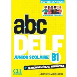 Manual ABC DELF B1 Junior Scolaire interactiv multicolor format digital