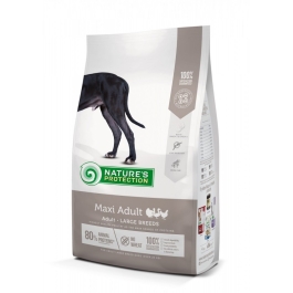 Hrana uscata pentru caini, cu pui, 12 kg, Nature's Protection Adult Maxi