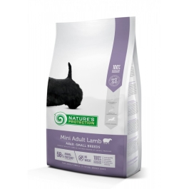 Hrana uscata pentru caini, cu miel, 7.5 kg, Nature's Protection Mini Adult