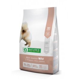 Hrana uscata pentru caini, cu pui, 7.5 kg, Nature's Protection Mini Junior