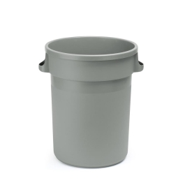 Container rotund 120 l gunoi polipropilena Hendi Gri 580x(H)700 mm