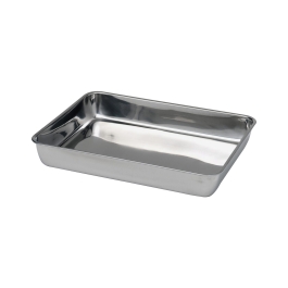 Tava pentru carne, otel inoxidabil, 260x200x(H)48 mm, Hendi