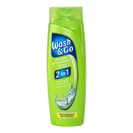 Wash&Go Sampon si Balsam Anti-matreata 2in1, 200 ml