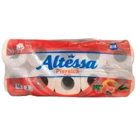 ALTESSA HARTIE IGIENICA PIERSICA 3STR 10ROLE