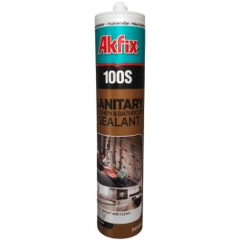 AKFIX SILICON SANITAR TRANSPARENT 280ML