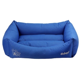 Culcus Oxford M 62x44x22 cm, albastru, 4dog Deluxe