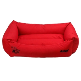 Culcus Oxford M 62x44x22 cm, rosu, 4dog Deluxe