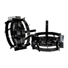 ProGARDEN Set roti metalice 440x180, manicot cu flanse, hex 23mm