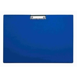 Clipboard simplu A3 - landscape, plastifiat PVC, ALCO - albastru