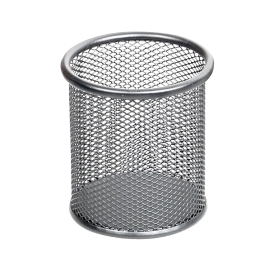 Suport instrumente de scris Memoris Precious, Mesh, neechipat, argintiu