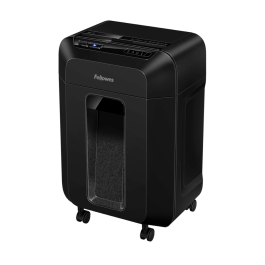 Distrugator documente Fellowes AutoMax 90M, cross-cut, 90 coli, cos 17l, negru
