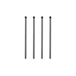 Set 500 agitatoare Cocktail, culoare neagra, dimensiuni 150x6mm
