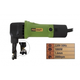 SM1.6-1000 PROCRAFT foarfeca electrica de taiat tabla, 2,3 kg