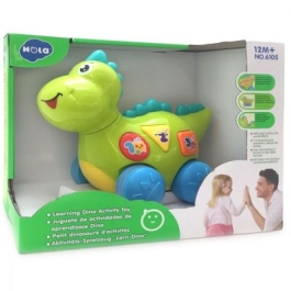 Baby dinozaurul interactiv cu miscari, melodii si lumini, Hola