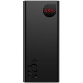 Baterie externa Baseus Adaman, 10.000 mAh, 22.5 W, Power Delivery, QC 4.0, Negru