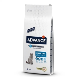 Hrana uscata Pisici Adulte Sterilizate, curcan si orz, 15 kg, Advance Cat