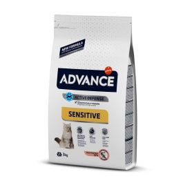 Hrana uscata Pisici Adulte, Somon, 3 kg, Advance Cat Sensitive