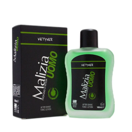 After Shave Uomo Vetyver Tonic, 100 ml, Malizia
