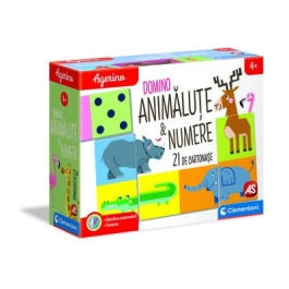 Joc educativ Agerino Domino animalute&numere, As games
