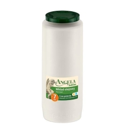 Candela de plastic cu capac Nr. 12, durata 7 zile, Angela