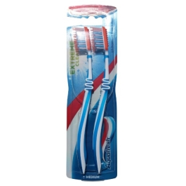 AQUAFRESH EXTREME CLEAN PERIUTA DE DINTI MEDIUM 2BUC