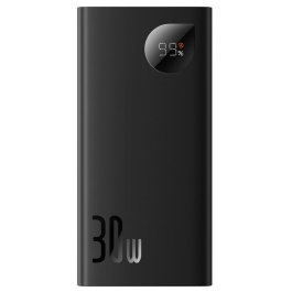 Baterie externa Baseus Adaman2, Digital Display, Incarcare rapida, 10000 mAh, 30W VOOC Edition, cablu USB-A la USB-C inclus Negru