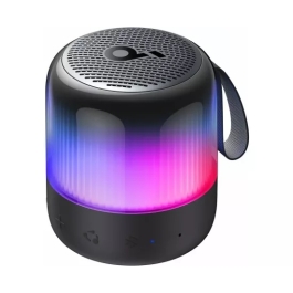 Boxa portabila wireless Anker SoundCore Glow Mini, 8W, Autonomie 12H, Sunet 360°, IP67, Negru