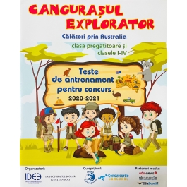Cangurasul explorator 2020-2021. Revista de antrenament pentru clasa pregatitoare si clasele I-IV