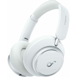 Casti Wireless Over-Ear Anker Soundcore Space Q45, Adaptive Active Noise Cancelling, LDCA Hi-Res, Bluetooth 5.3, Alb