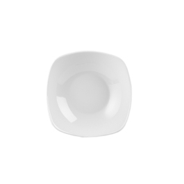 Castron patrat, portelan, dimensiune 175mm, capacitate 568 ml, alb