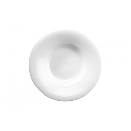 Farfurie rotunda pentru paste, portelan, capacitate 280 ml
