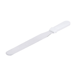 Spatula, inox, maner din polipropilena, culoare alba, lungime 380mm