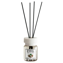 Odorizant camera cu betisoare aroma de NUCI de COCOS 120 ml, Eyfel 