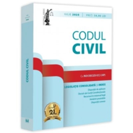 Codul civil iulie 2025 . Editie tiparita pe hartie alba - Dan Lupascu