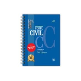 Codul civil Iulie 2025. Editie spiralata, tiparita pe hartie alba - Dan Lupascu