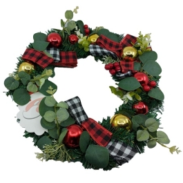 Coronita de brad impodobita 45 cm Xmas , Prosper