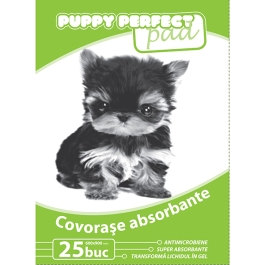 Covorase absorbante, pentru dresajul cateilor 600x900 mm, 25 buc/set