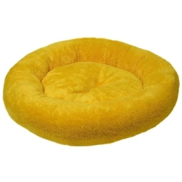 Culcus Deluxe Rotund Plush S 52x9 cm Galben 4DOG 