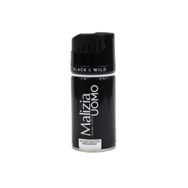 Deodorant Uomo Black & Wild, 150 ml, Malizia